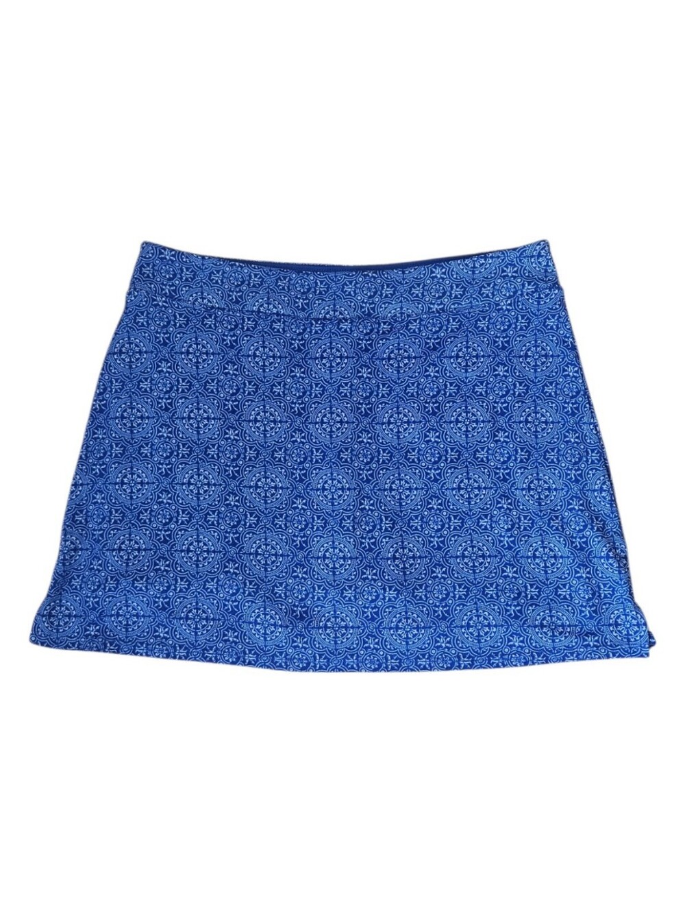 Tranquility by Colorado Clothing Skort Women's M Blue White Golf Pickelball